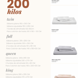 Juego de Sábanas Kavanagh 200 Hilos | 100% Algodón Egipcio - Imagen 18
