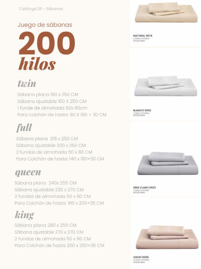 Juego de Sábanas Kavanagh 200 Hilos | 100% Algodón Egipcio - Imagen 18