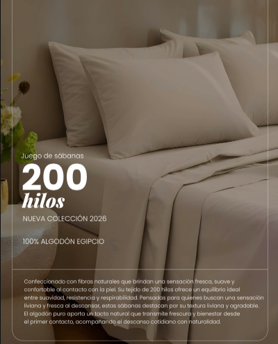 Juego de Sábanas Kavanagh 200 Hilos | 100% Algodón Egipcio - Imagen 17
