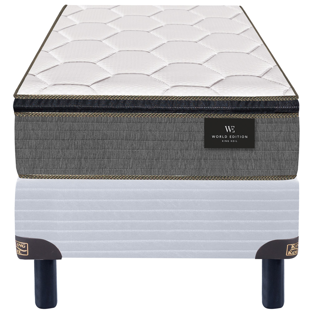 CONJUTNO COLCHON MAS SOMMIER KING KOIL - FINESSE 1 y 1 ½ PLAZAS - Imagen 5