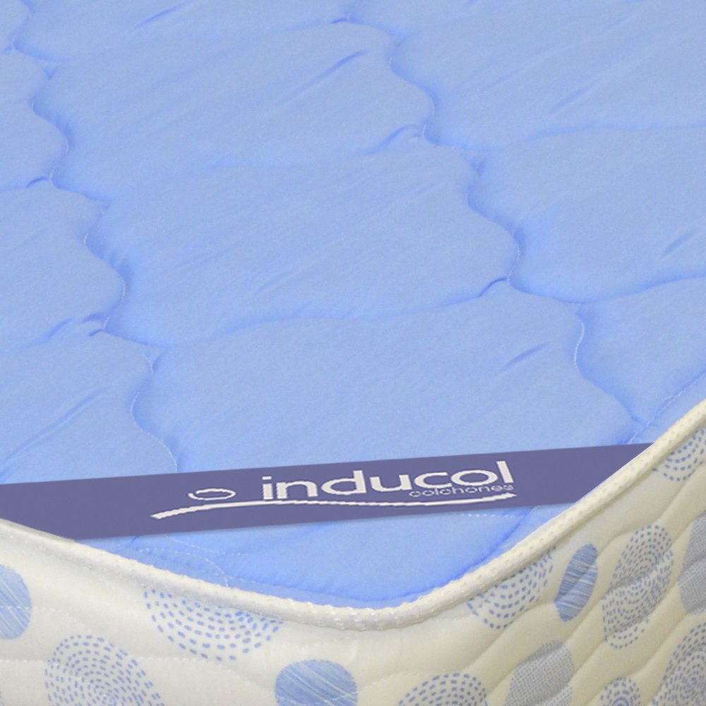 COLCHON INDUCOL - JÚBILO AZUL O FUCSIA 1 y 1 ½ PLAZAS - Imagen 5