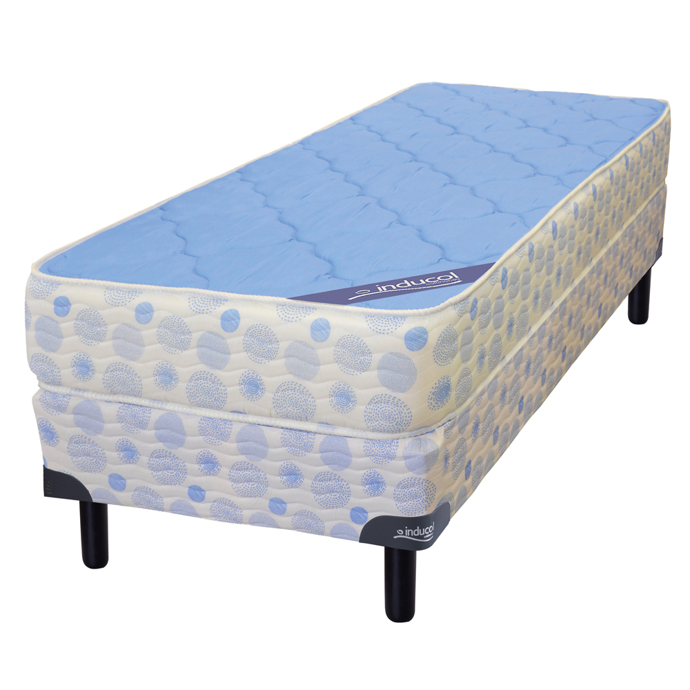 COLCHON INDUCOL - JÚBILO AZUL O FUCSIA 1 y 1 ½ PLAZAS - Imagen 2