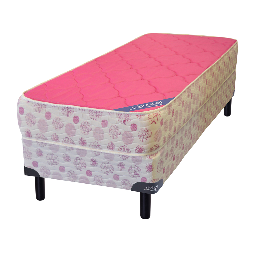 COLCHON INDUCOL - JÚBILO AZUL O FUCSIA 1 y 1 ½ PLAZAS - Imagen 7