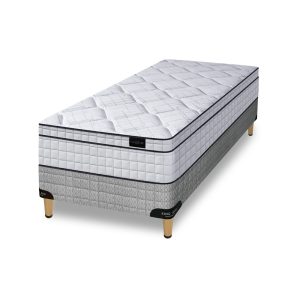 CONJUNTO COLCHON MAS SOMMIER KING KOIL -  BRADFORD 1 y 1 ½ PLAZAS