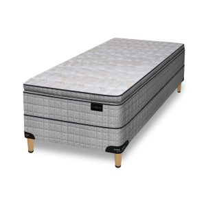 CONJUNTO COLCHON MAS SOMMIER  KING KOIL - KENSINGTON 1 y 1 ½ PLAZAS