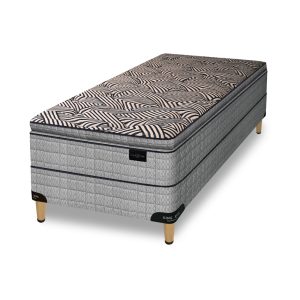 CONJUNTO COLCHON MAS SOMMIER KING KOIL - KINGSBURY 1 y 1 ½ PLAZAS