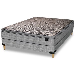 CONJUNTO COLCHON MAS SOMMIER KING KOIL - KINGSBURY 2 PLAZAS