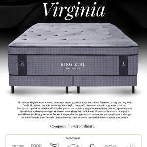 COLCHON KING KOIL - VIRGINIA QUEEN Y KING - Imagen 12