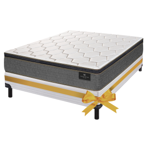 CONJUNTO COLCHON MAS SOMMIER  KING KOIL - FINESSE 2 PLAZAS
