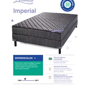 COLCHON INDUCOL - IMPERIAL 2 PLAZAS - Imagen 11