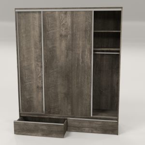 PLACARD RAGAZZO (2 Puertas: 2 Corredizas + 2 Cajones + Con Espejo) - Imagen 18