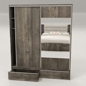 PLACARD RAGAZZO (2 Puertas: 2 Corredizas + 2 Cajones + Con Espejo) - Imagen 19