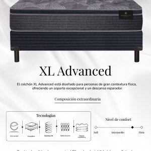 COLCHON KING KOIL -  XL EXTEND LIFE ADVANCED 1 y 1 ½ PLAZAS - Imagen 9