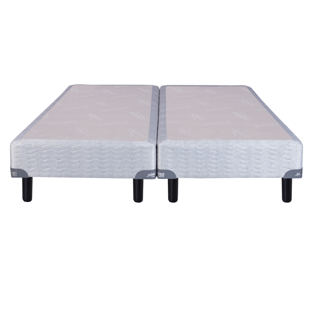 BASE DE SOMMIER INDUCOL GRIS/NEGRO QUEEN Y KING - Imagen 6