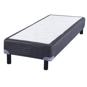 BASE DE SOMMIER INDUCOL GRIS/NEGRO 1 PLAZA