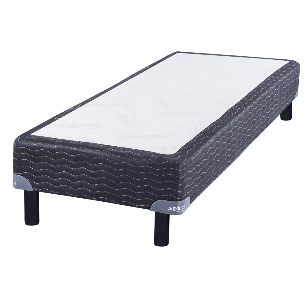 BASE DE SOMMIER INDUCOL GRIS/NEGRO QUEEN Y KING - Imagen 4
