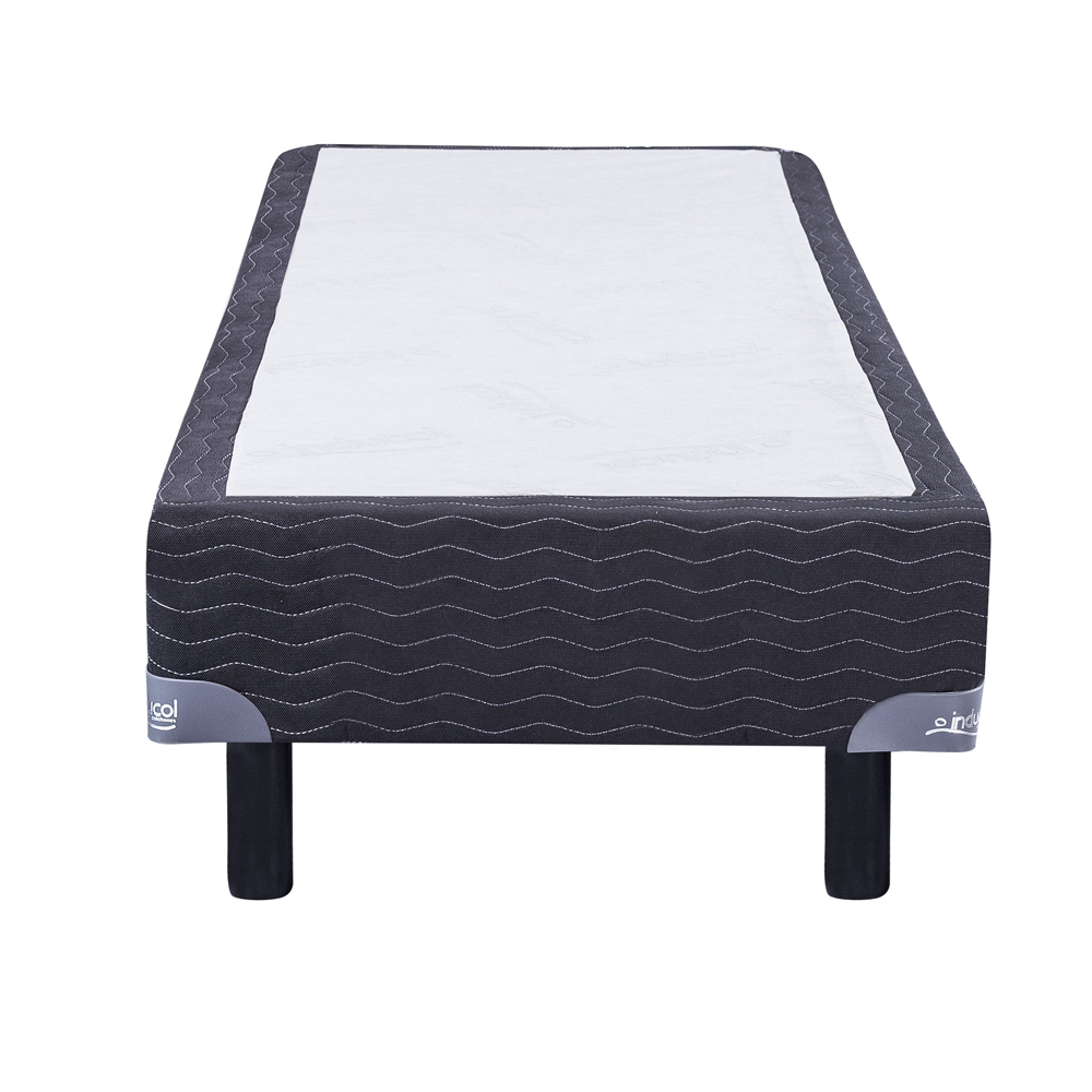 BASE DE SOMMIER INDUCOL GRIS/NEGRO QUEEN Y KING - Imagen 3