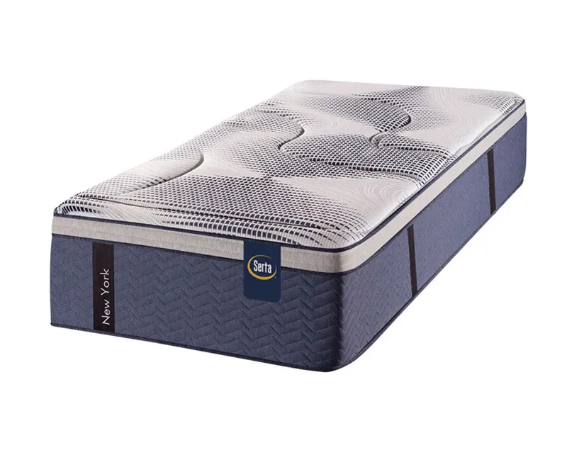 CONJUNTO COLCHON Y SOMMIER SERTA - NEW YORK 1 y 1 1/2 PLAZAS - Imagen 3