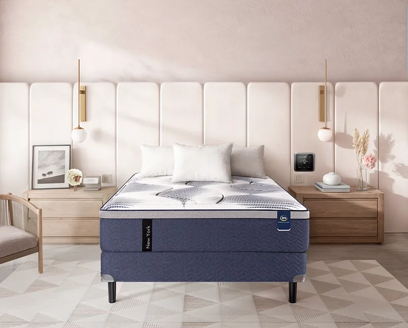 CONJUNTO COLCHON Y SOMMIER SERTA - NEW YORK 2 PLAZAS - Imagen 5