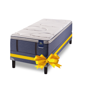 CONJUNTO COLCHON Y SOMMIER SERTA - PENSILVANIA  1 y 1 1/2 PLAZAS