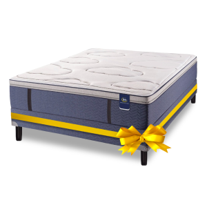CONJUNTO COLCHON Y SOMMIER SERTA - PENSILVANIA 2 PLAZAS