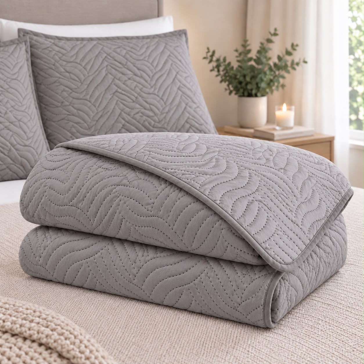 Cubrecama Panamá T&T 100% Microfibra Con Fundas Matelaseado - Imagen 8